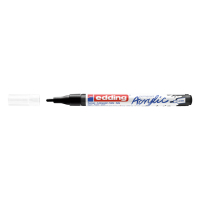 Edding 5300 acrylmarker diepzwart (1 - 2 mm rond) 4-5300901 240188