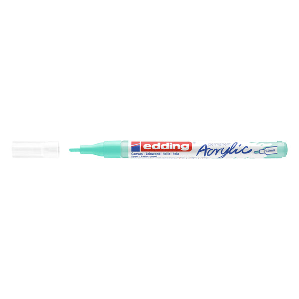 Edding 5300 acrylmarker opulent turquoise (1 - 2 mm rond) 4-5300934 240202 - 1