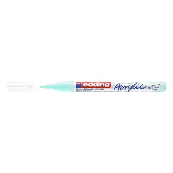 Edding 5300 acrylmarker pastelblauw (1 - 2 mm rond) 4-5300916 240194 - 1