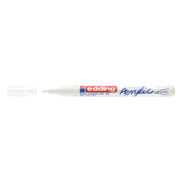 Edding 5300 acrylmarker verkeerswit (1 - 2 mm rond) 4-5300922 240197