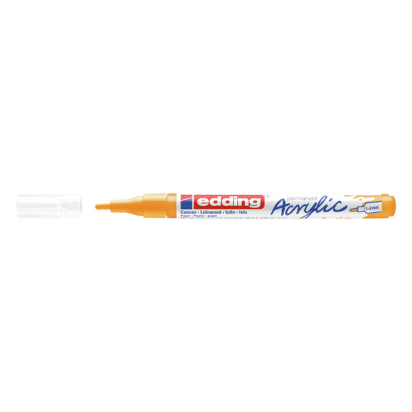 Edding 5300 acrylmarker zonnegeel (1 - 2 mm rond) 4-5300906 240192 - 1