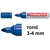 Edding 550 permanent marker blauw (3 - 4 mm rond)