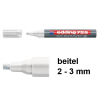 Edding 725 neon board marker wit (2 - 5 mm beitel) 4-725049 239199