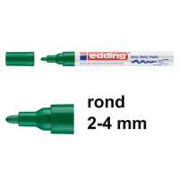 Edding 750 glanslakmarker groen (2 - 4 mm rond) 4-750-9-004 240503