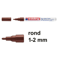 Edding 751 glanslakmarker bruin (1 - 2 mm rond) 4-751-9-007 200608