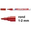 Edding 751 lakmarker rood (1 - 2 mm rond)