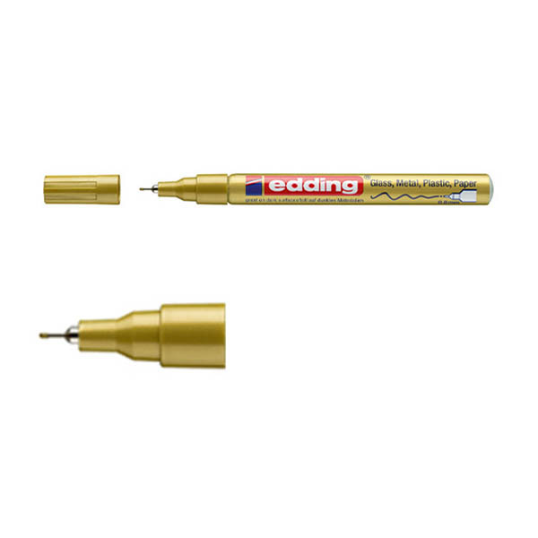 Edding 780 glanslakmarker goud (0,8 mm rond) 4-780-9-053 200631 - 2