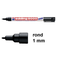 Edding 8000 diepvriesmarker zwart (1 mm rond)