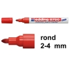 Edding 8750 industriële paint marker rood (2 - 4 mm rond)
