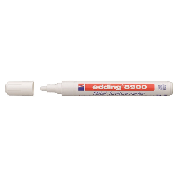 Edding 8900 meubelmarker spierwit (1,5 - 2 mm rond) 4-8900-1-4624 239332 - 1