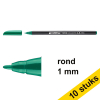 Aanbieding: 10x Edding 1200 viltstift groen (1 mm rond) 239568 - 1