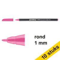 Aanbieding: 10x Edding 1200 viltstift roze (1 mm rond) 239589