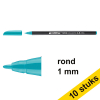 Aanbieding: 10x Edding 1200 viltstift turquoise (1 mm rond) 239591 - 1