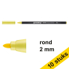 Aanbieding: 10x Edding 1300 viltstift citroengeel (2 mm rond) 239618 - 1