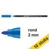 Aanbieding: 10x Edding 1300 viltstift lichtblauw (2 mm rond) 239629 - 1
