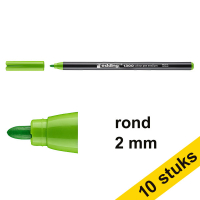 Aanbieding: 10x Edding 1300 viltstift lichtgroen (2 mm rond)