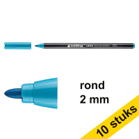 Aanbieding: 10x Edding 1300 viltstift mangaalblauw (2 mm rond)