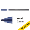 Aanbieding: 10x Edding 1300 viltstift staalblauw (2 mm rond) 239641 - 1