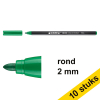 Aanbieding: 10x Edding 1300 viltstift vaalgroen (2 mm rond) 239643 - 1