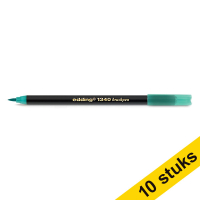 Aanbieding: 10x Edding 1340 brushpen groen 239652