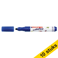 Aanbieding: 10x Edding 14 Funtastics viltstift blauw (3 mm rond)