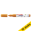 Aanbieding: 10x Edding 14 Funtastics viltstift okergeel (3 mm rond) 239676 - 1