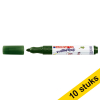 Aanbieding: 10x Edding 14 Funtastics viltstift olijfgroen (3 mm rond) 239677 - 1