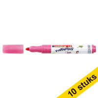 Aanbieding: 10x Edding 14 Funtastics viltstift roze (3 mm rond) 239680
