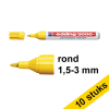 Aanbieding: 10x Edding 3000 permanent marker geel (1,5 - 3 mm rond) 239401 - 1