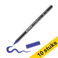 Aanbieding: 10x Edding 4200 porselein-penseelstift blauw (1 - 4mm penseelpunt) 239810