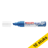 Aanbieding: 10x Edding 5000 acrylmarker gentiaanblauw (5 - 10 mm beitel) 240236 - 1