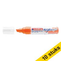 Aanbieding: 10x Edding 5000 acrylmarker neon-oranje (5 - 10 mm beitel)
