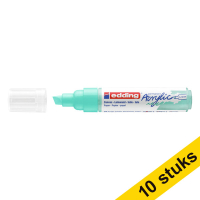 Aanbieding: 10x Edding 5000 acrylmarker opulent turquoise (5 - 10 mm beitel)