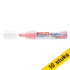 Aanbieding: 10x Edding 5000 acrylmarker stijlvol mauve (5 - 10 mm beitel) 240255 - 1