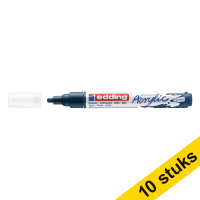 Aanbieding: 10x Edding 5100 acrylmarker elegant nachtblauw (2 - 3 mm rond) 240279