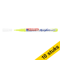 Aanbieding: 10x Edding 5300 acrylmarker neongeel (1 - 2 mm rond) 240282