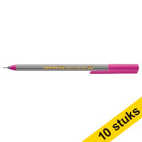 Edding Aanbieding: 10x Edding 55 fineliner rood-violet  239886
