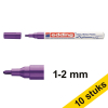 Aanbieding: 10x Edding 751 glanslakmarker violet (1 - 2 mm rond) 239464 - 1