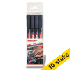 Aanbieding: 10x Edding 8407 kabelmarkers vier kleuren (0,3 mm rond) 239921 - 1