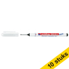 Aanbieding: 10x Edding 8850 timmermanspen zwart (0,7 - 1 mm rond) 239930 - 1
