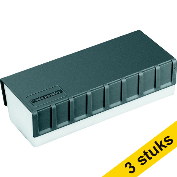 Aanbieding: 3x Edding BMA 2 magnetische whiteboardwisser 200541 - 1
