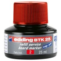 Edding BTK 25 navulinkt rood (25 ml) 4-BTK25002 200562