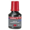 Edding BT 30 navulinkt rood (30 ml)