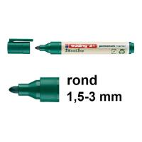 Edding EcoLine 21 permanent marker groen (1,5 - 3 mm rond) 4-21004 240333