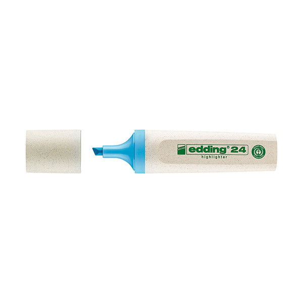 Edding EcoLine 24 markeerstift blauw 4-24010 240345 - 1