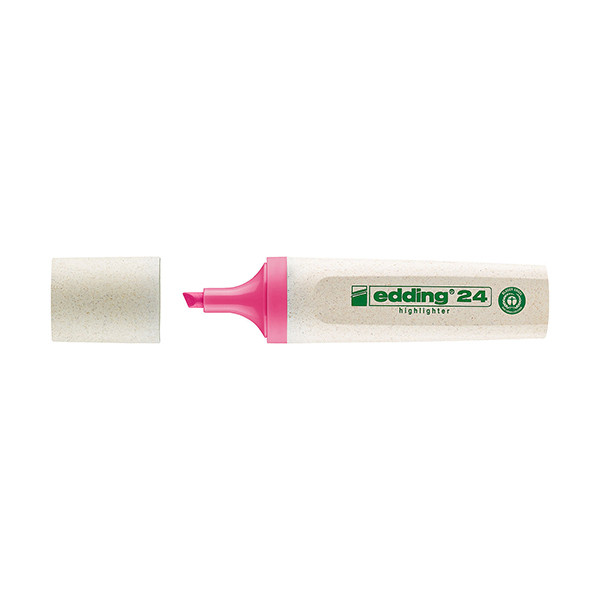 Edding EcoLine 24 markeerstift roze 4-24009 240344 - 1