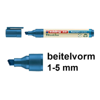 Edding EcoLine 32 flipchart marker blauw (1 - 5 mm beitel) 4-32003 240361