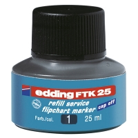 Edding FTK 25 navulinkt zwart 4-FTK25001 200954