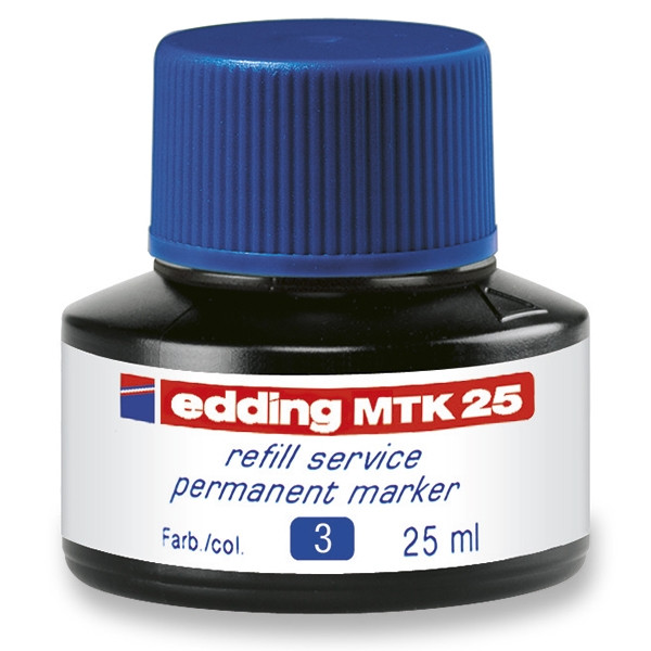 Edding MTK 25 navulinkt blauw (25 ml) 4-MTK25003 200932 - 1