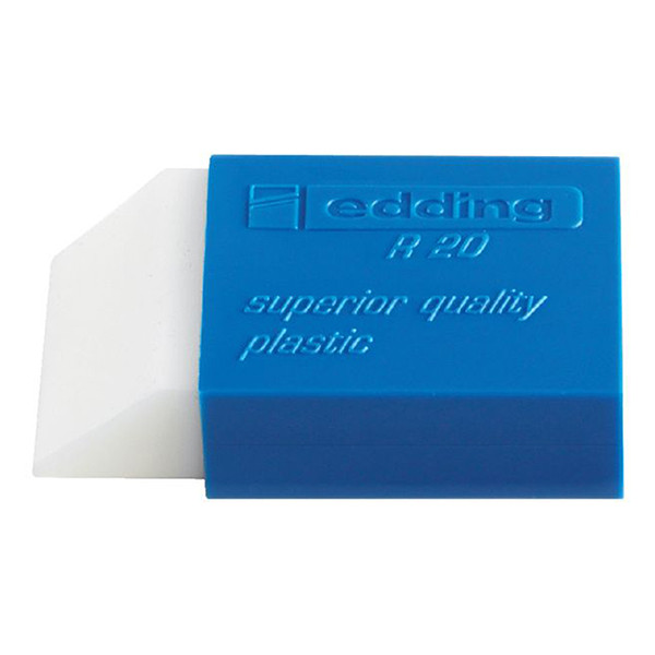 Edding R20 gum wit met blauwe houder 4-R20 200509 - 1